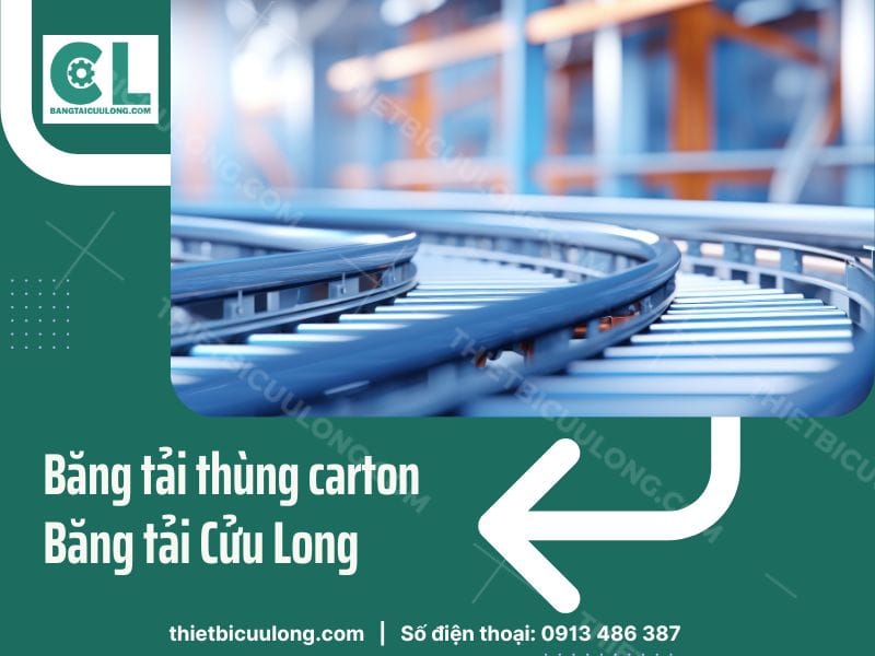 Băng tải thùng carton
