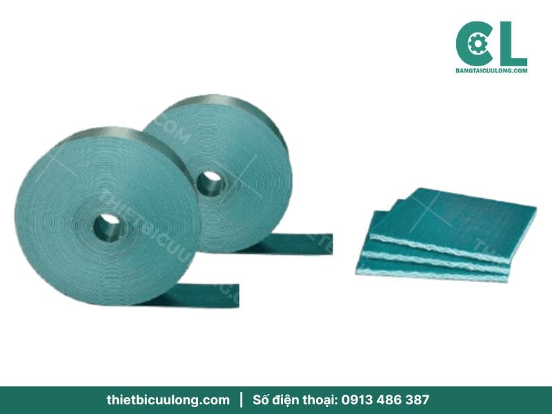 Dây băng tải cao su trơn
