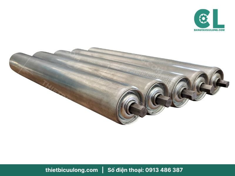 Con Lăn Băng Tải – Ứng dụng và Chi tiết cấu tạo
