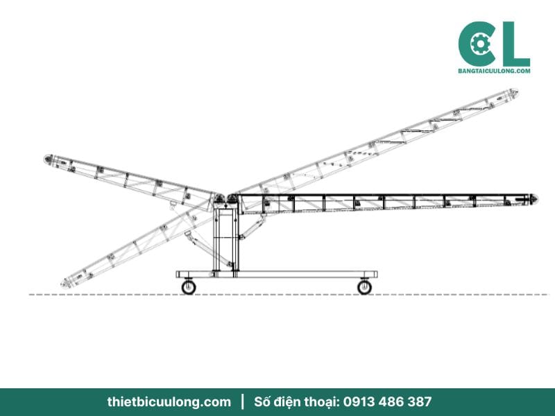 Băng Tải Cánh Bướm Nâng hạ Hiệu quả, Chất lượng