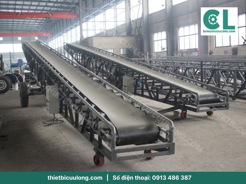 Băng Tải Lòng Máng