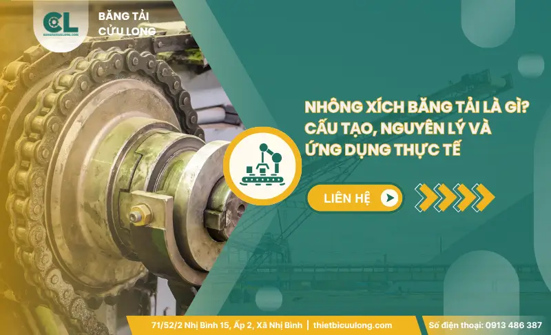Nhông Xích Băng Tải Là Gì? Cấu Tạo, Nguyên Lý Và Ứng Dụng Thực Tế 1 Nhông Xích Băng Tải Là Gì? Cấu Tạo, Nguyên Lý Và Ứng Dụng Thực Tế